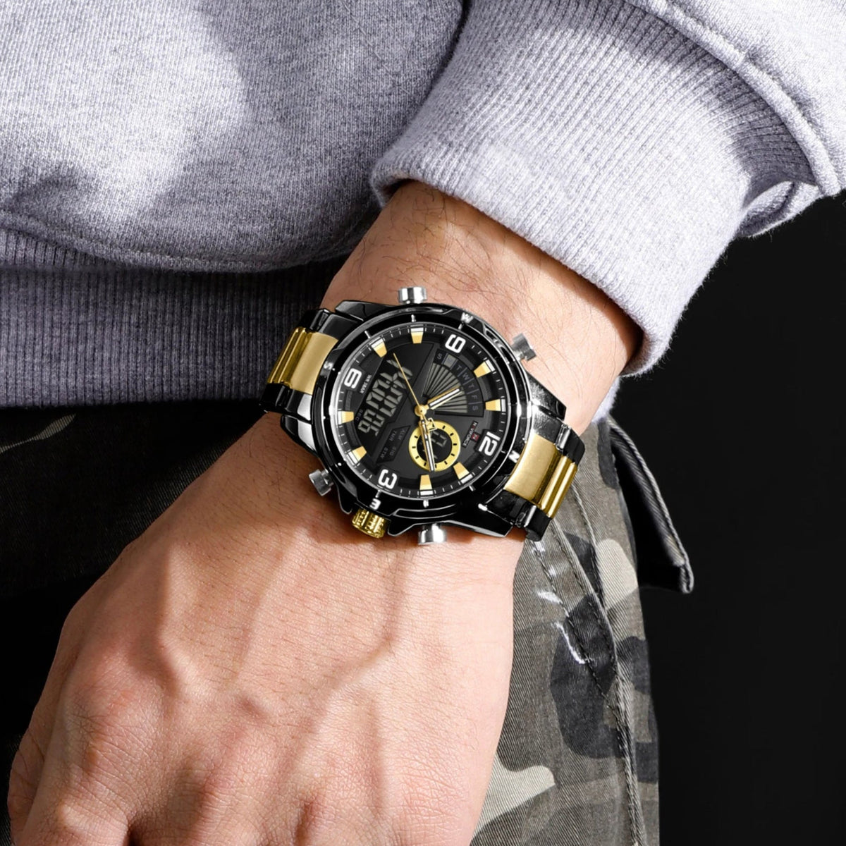 Reloj Cavalier dorado