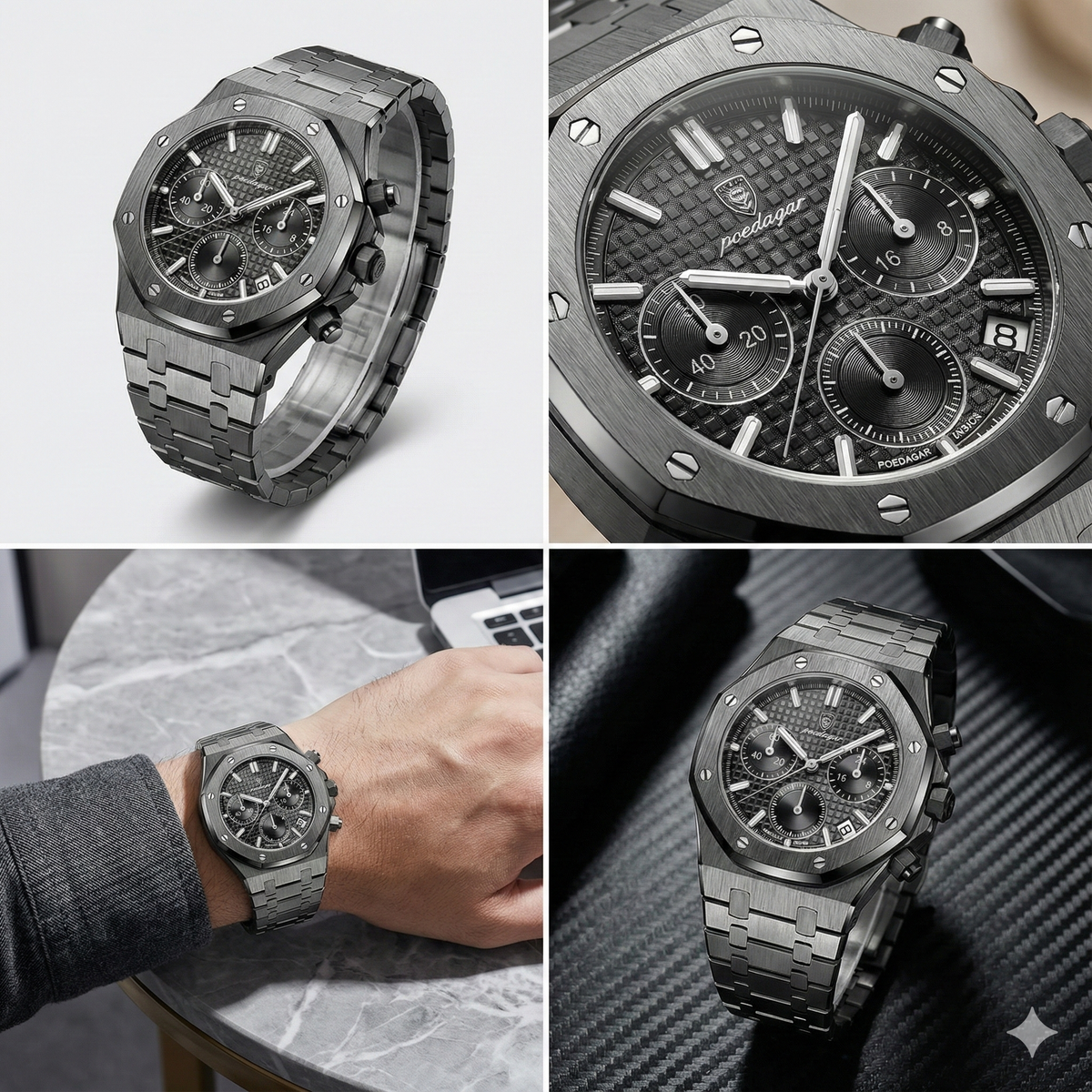 Ceas RoyalKing OAK All Black®