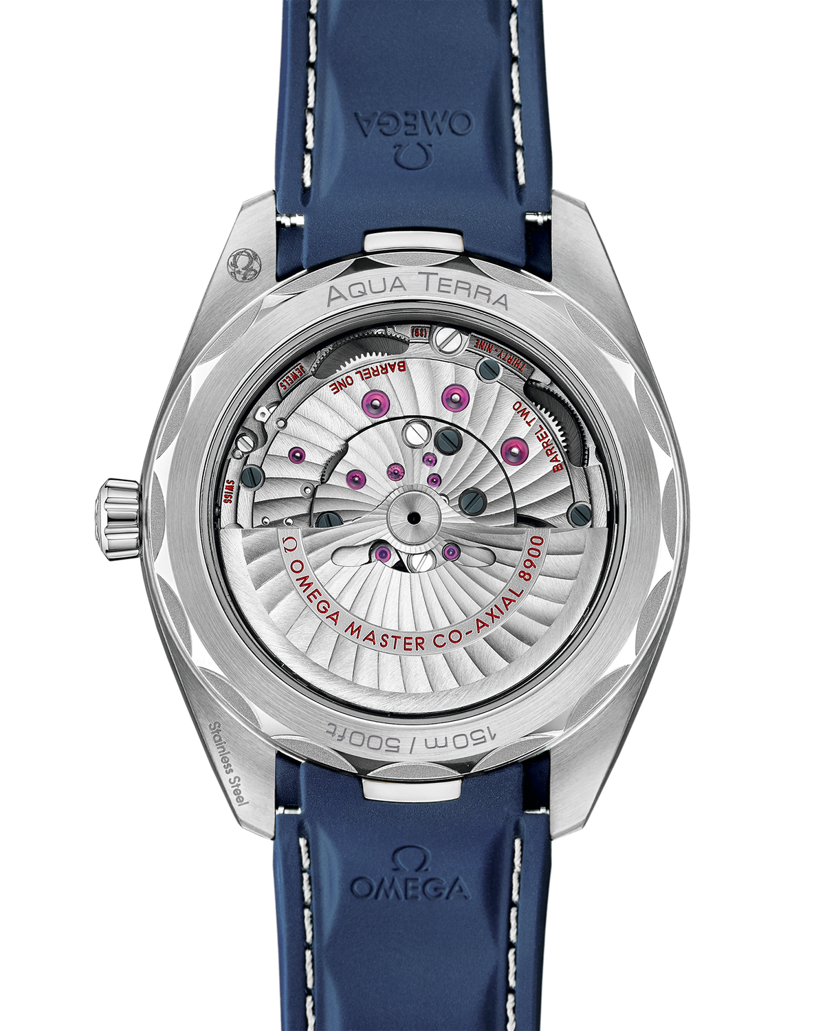 Seamaster Aqua Terra 150M 41mm Rubber Strap – Ediție premium