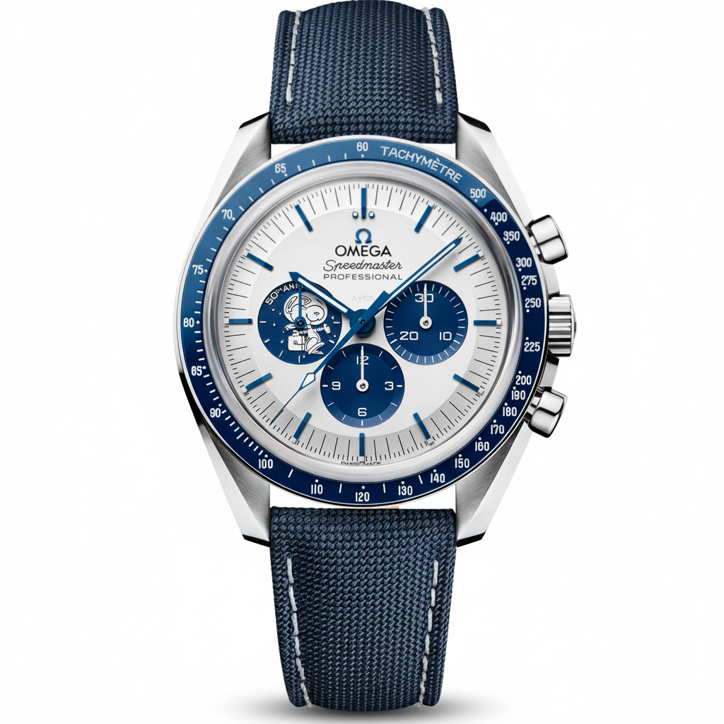 Speedmaster Silver Snoopy Award 50 週年 42mm - 超高仿 | 快速配送