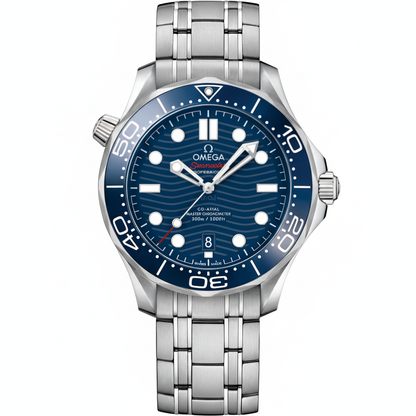 Seamaster Diver 300M blå 42mm stål