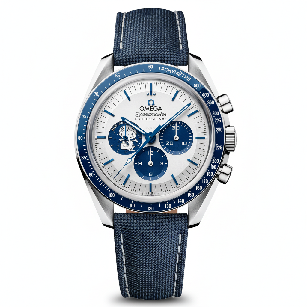 Speedmaster Silver Snoopy Award 50.º Aniversário 42mm