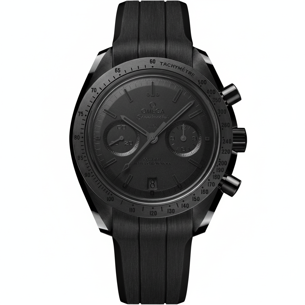 Speedmaster Dark Side of the Moon Black 44mm – Edição Premium