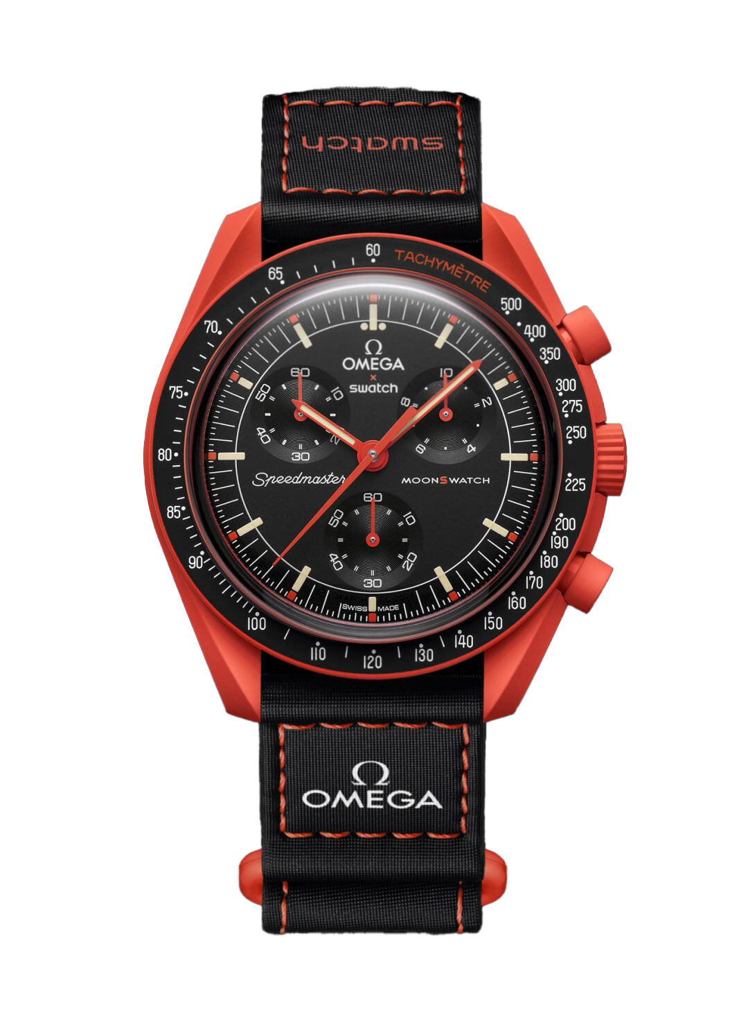 Omega x Swatch MoonSwatch Misión a la Tierra – Lava 42mm