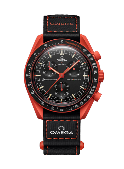 Omega x Swatch MoonSwatch Misión a la Tierra – Lava 42mm