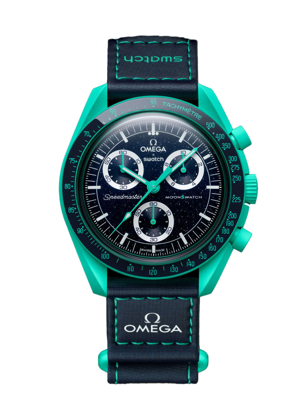 Omega x Swatch MoonSwatch Misi di Bumi – Cahaya Kutub 42mm