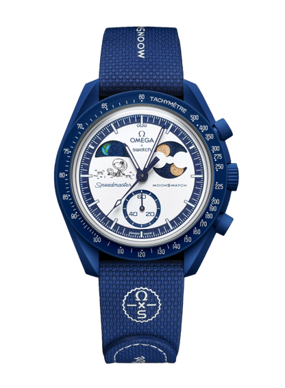 Omega x Swatch MoonSwatch Misiune către faza Pământului – Auriu 42mm