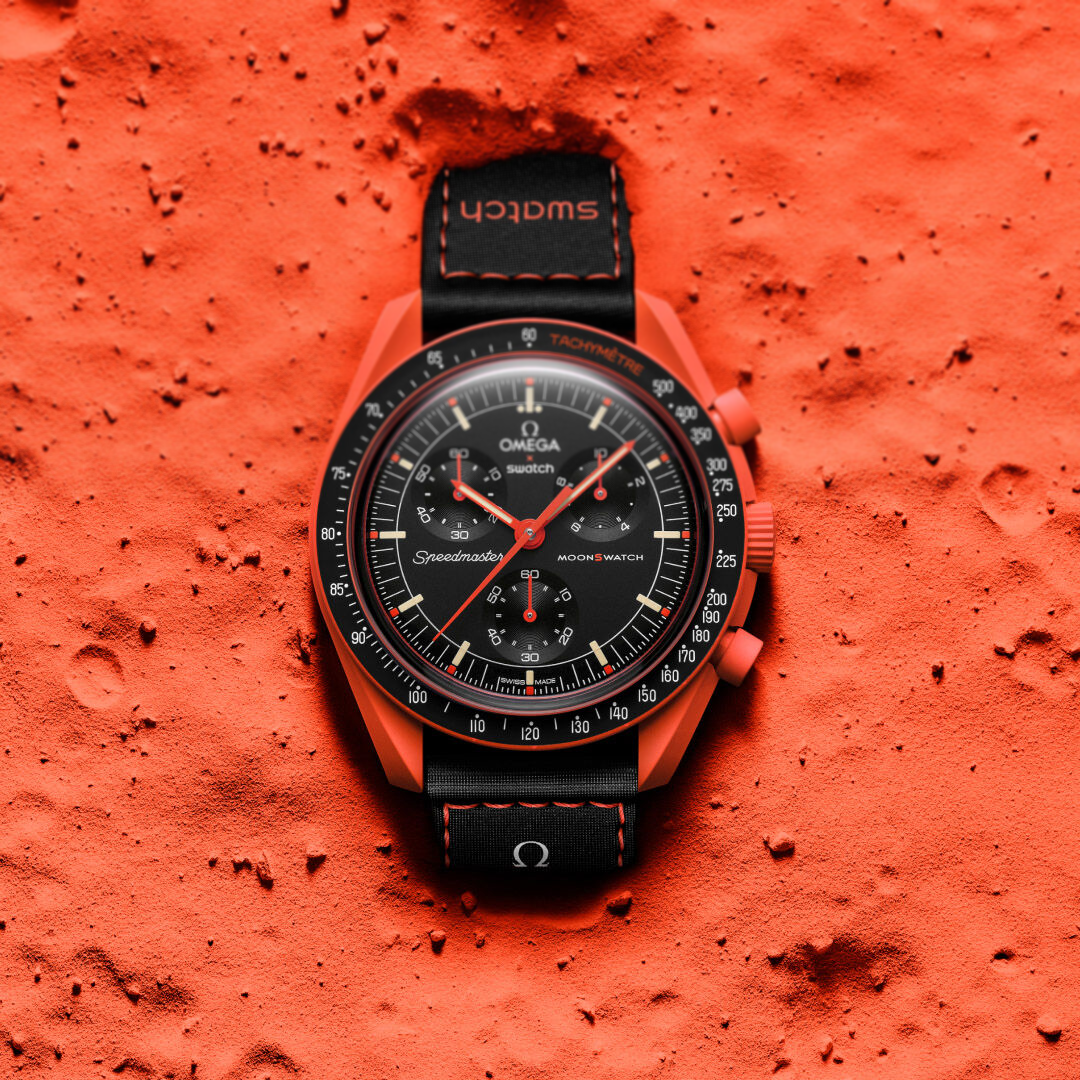 Omega x Swatch MoonSwatch Misión a la Tierra – Lava 42mm