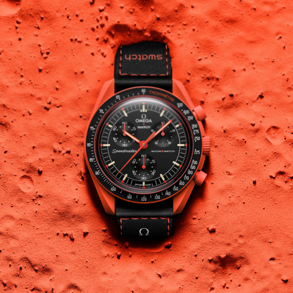 Omega x Swatch MoonSwatch Misión a la Tierra – Lava 42mm