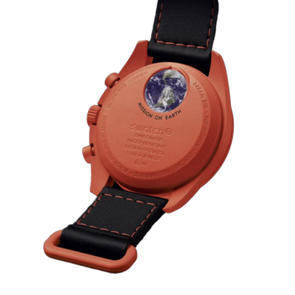 Omega x Swatch MoonSwatch Misión a la Tierra – Lava 42mm