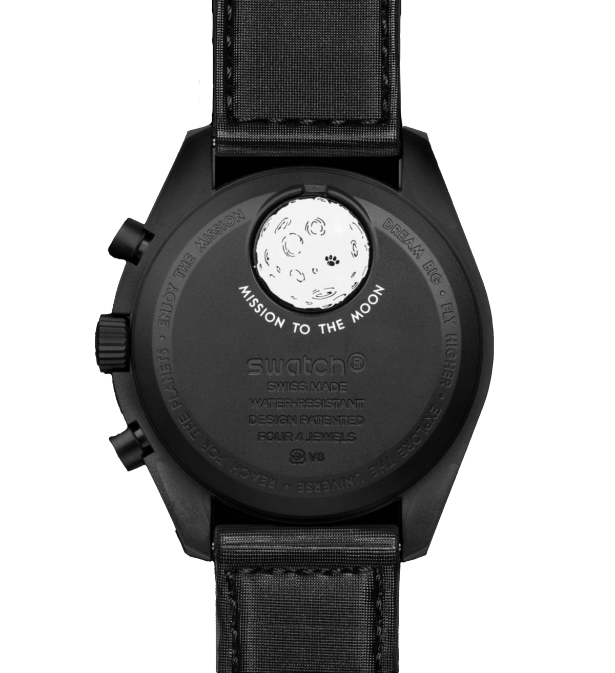 Omega x Swatch MoonSwatch Misiune către faza Lunii – Lună nouă 42mm