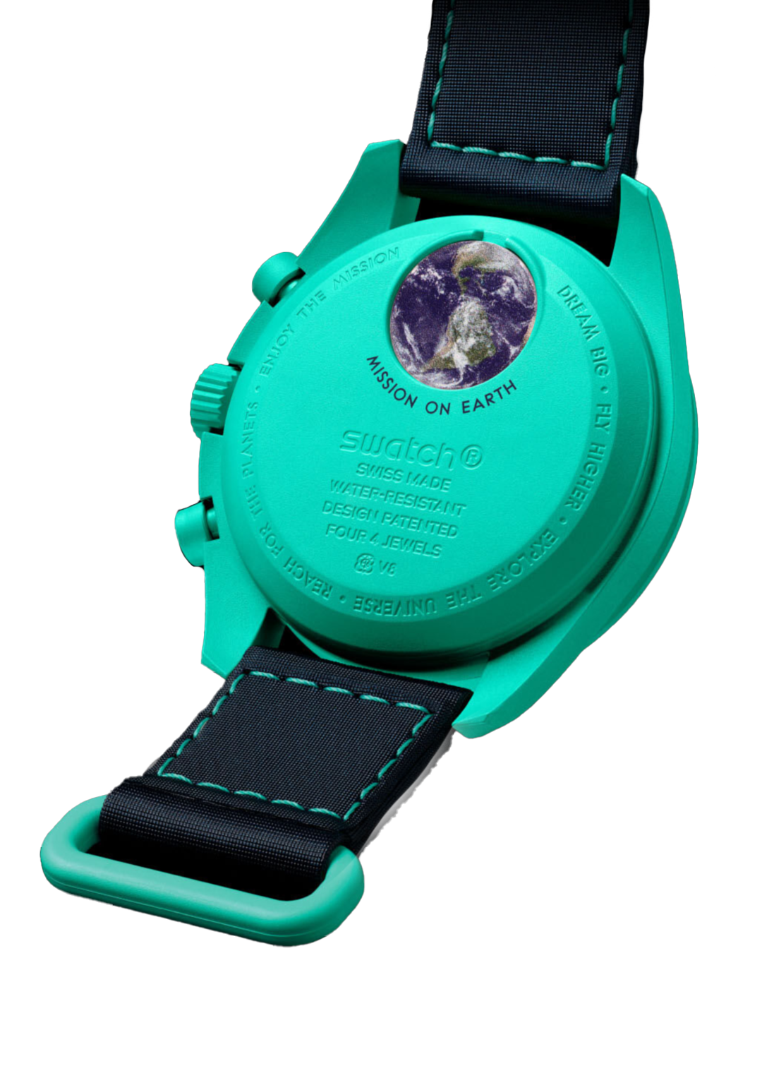 Omega x Swatch MoonSwatch Misi di Bumi – Cahaya Kutub 42mm