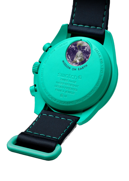 Omega x Swatch MoonSwatch Misi di Bumi – Cahaya Kutub 42mm
