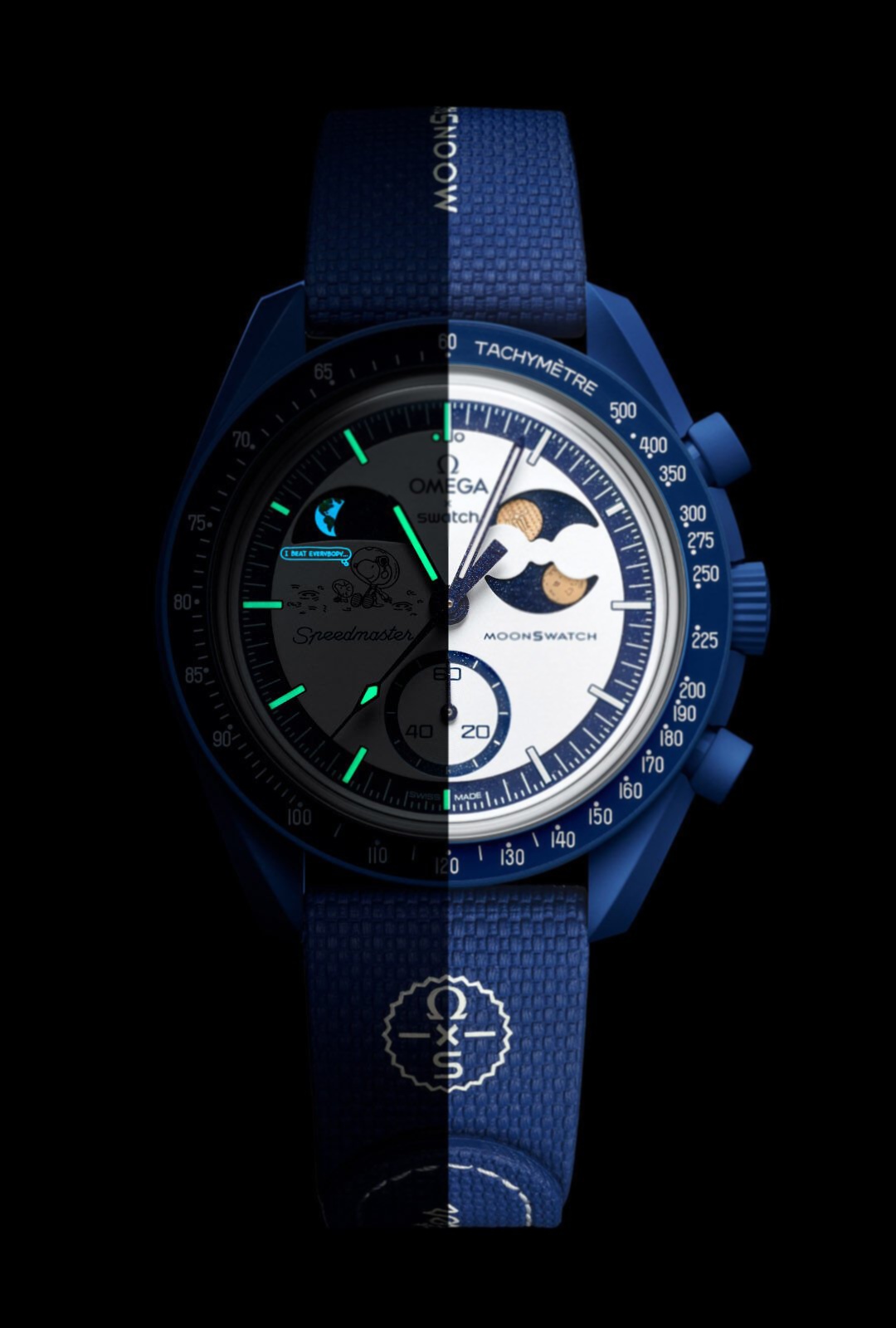 Omega x Swatch MoonSwatch Misiune către faza Pământului – Auriu 42mm