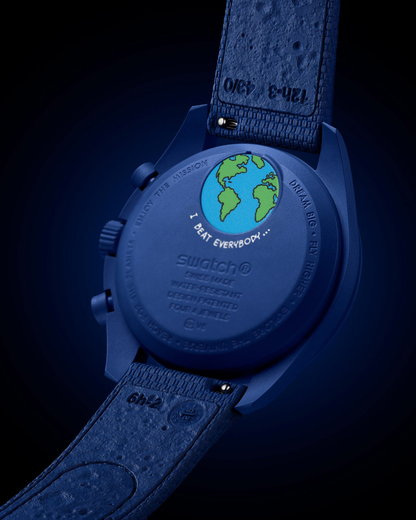 Omega x Swatch MoonSwatch Misiune către faza Pământului – Auriu 42mm