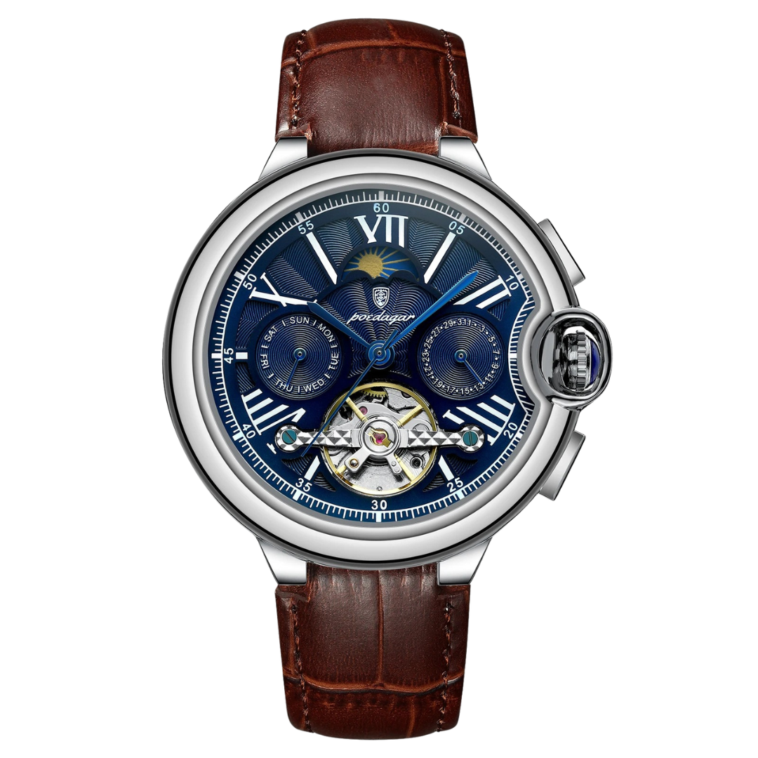 Olympus® Watch - Skeleton Automatic