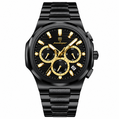 Horus® Watch - Stainless Steel Chronograph
