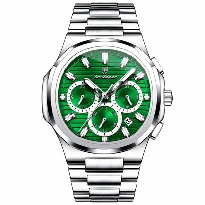Horus® Watch - Stainless Steel Chronograph