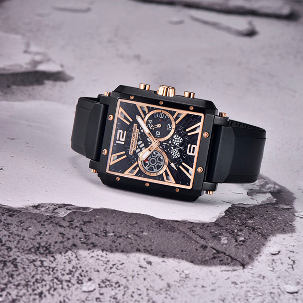 Design Monaco Gold Schwarz