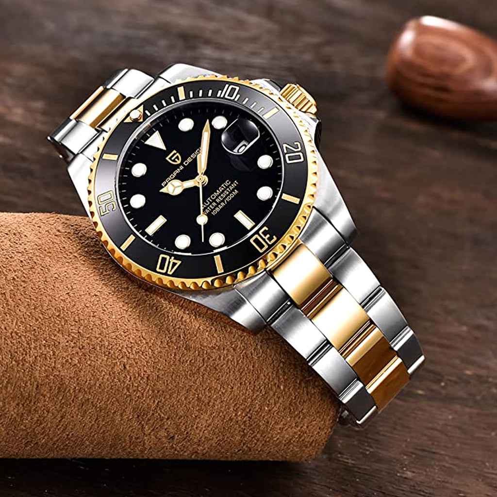 Design Nautilus Black Gold