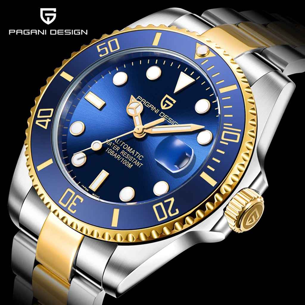 Design Nautilus Blue Gold