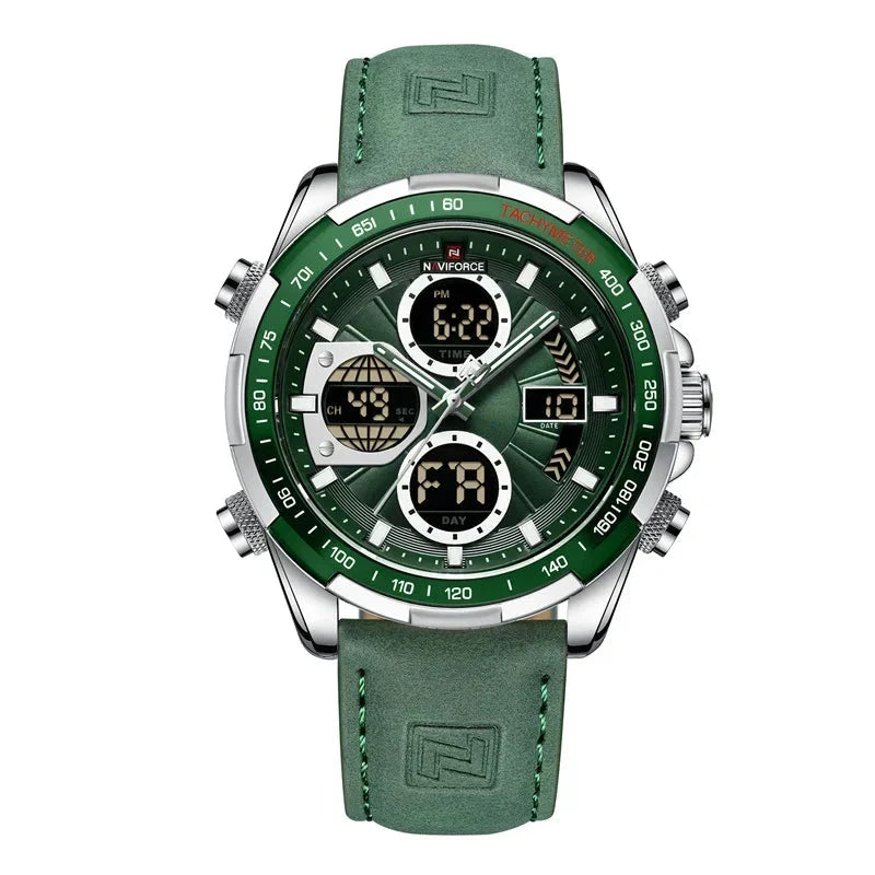 Vanguard Green Military Sports Watch