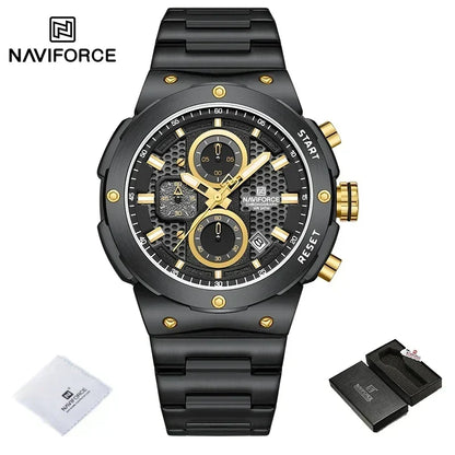Royal Watch - Luxury Chronograph Stainless Steel