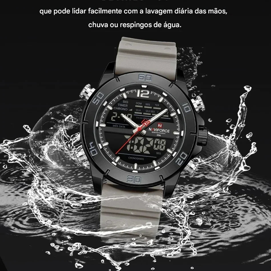 Titan Black Sports Watch