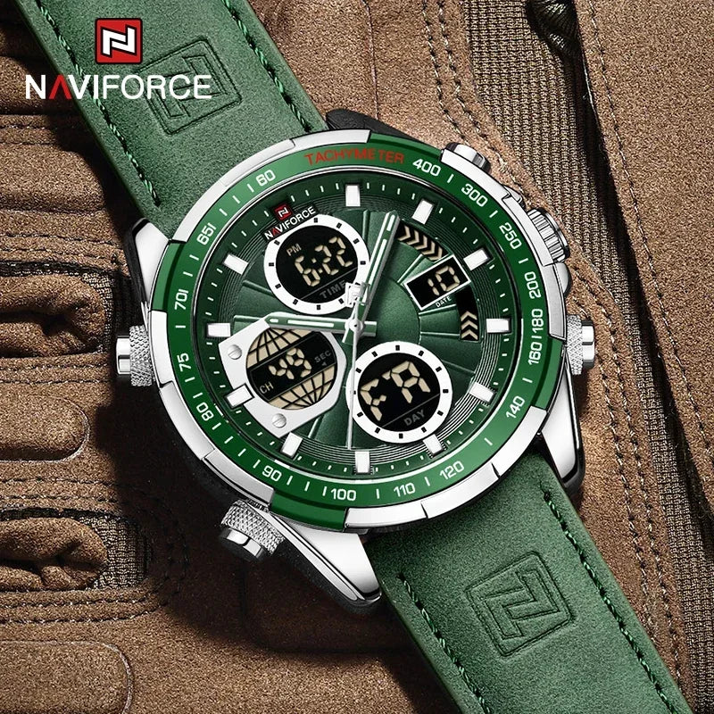 Vanguard Green Military Sports Watch