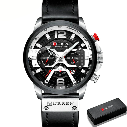 Magnus White Men's Watch