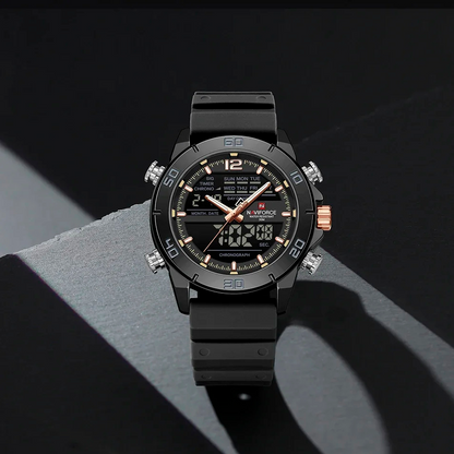 Titan Black Sports Watch