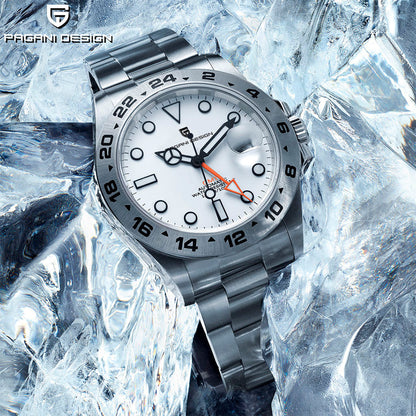 Design Glide argenté blanc