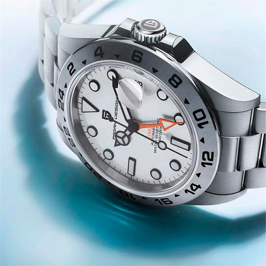 Design Glide argenté blanc