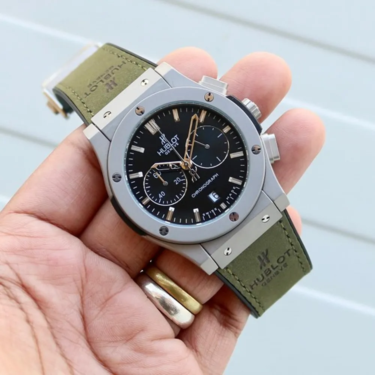 Classic Fusion Chronograph King Green 45 mm