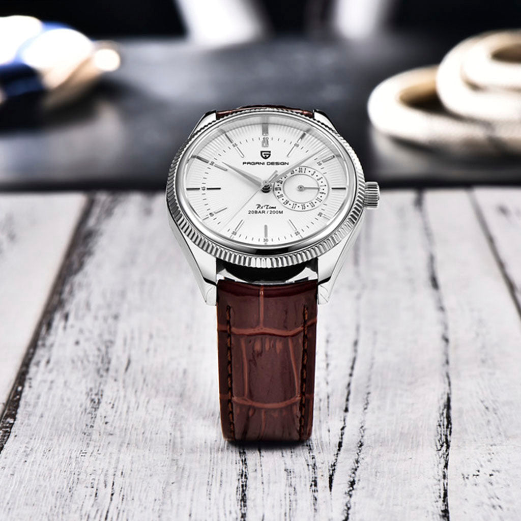 Design Luzzago Braun Silber