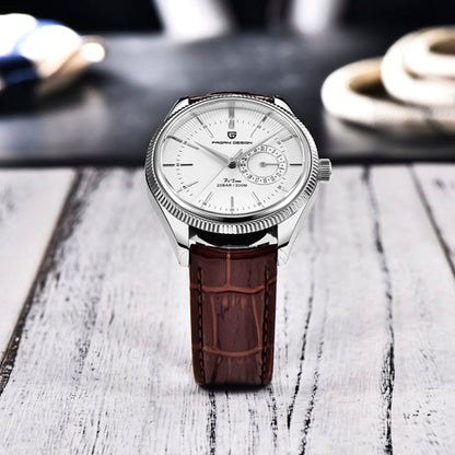 Design Luzzago Braun Silber