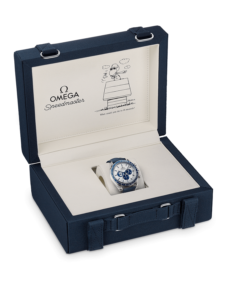 Speedmaster Silver Snoopy Award 50 週年 42mm - 超高仿 | 快速配送