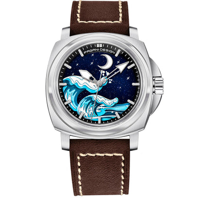 Design Wave Silver Brown