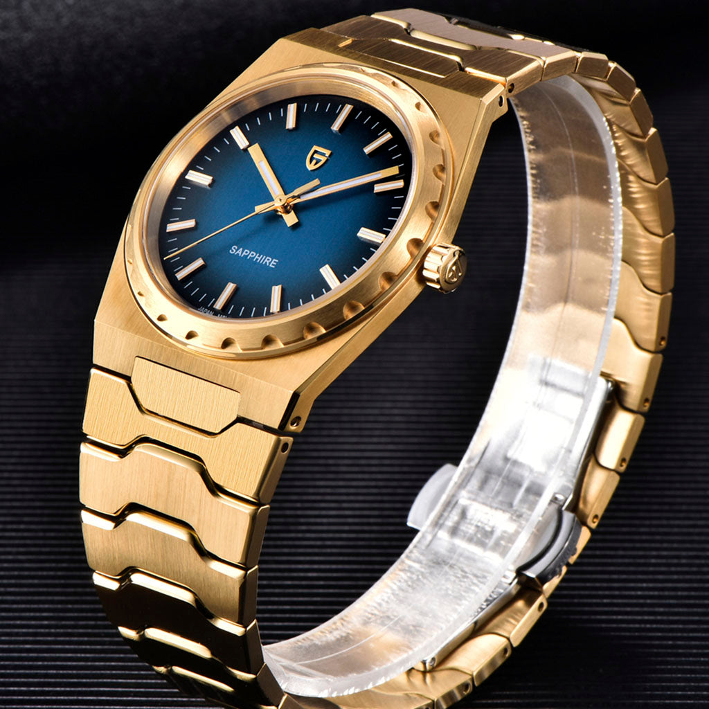 Design Drift Gold Blue