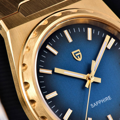 Design Drift Gold Blue