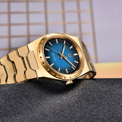 Design Drift Gold Blue