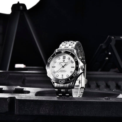 Design Veracius White Steel Bracelet Watch
