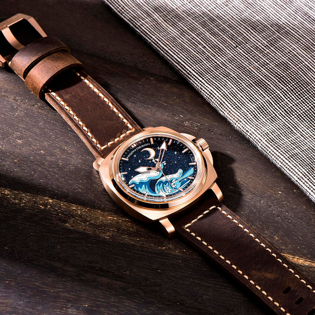 Design Wave Gold Brown