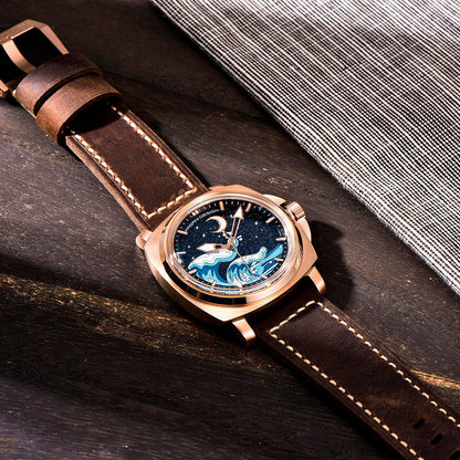 Design Wave Gold Brown