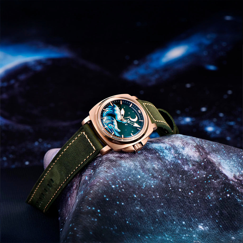Design Wave Gold Green