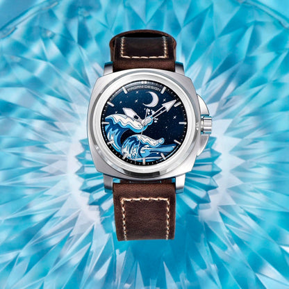 Design Wave Silver Brown