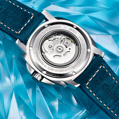Design Wave Silver Blue