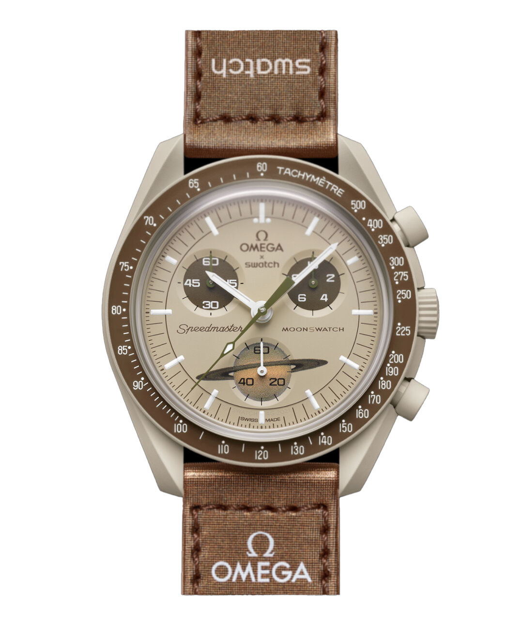 ओमेगा x स्वॉच मूनस्वॉच शनि मिशन 42mm