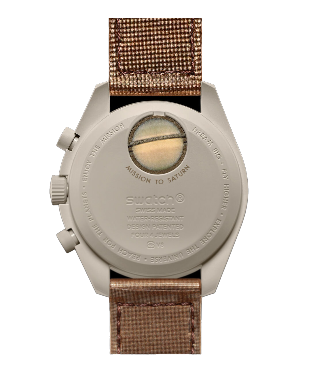 ओमेगा x स्वॉच मूनस्वॉच शनि मिशन 42mm