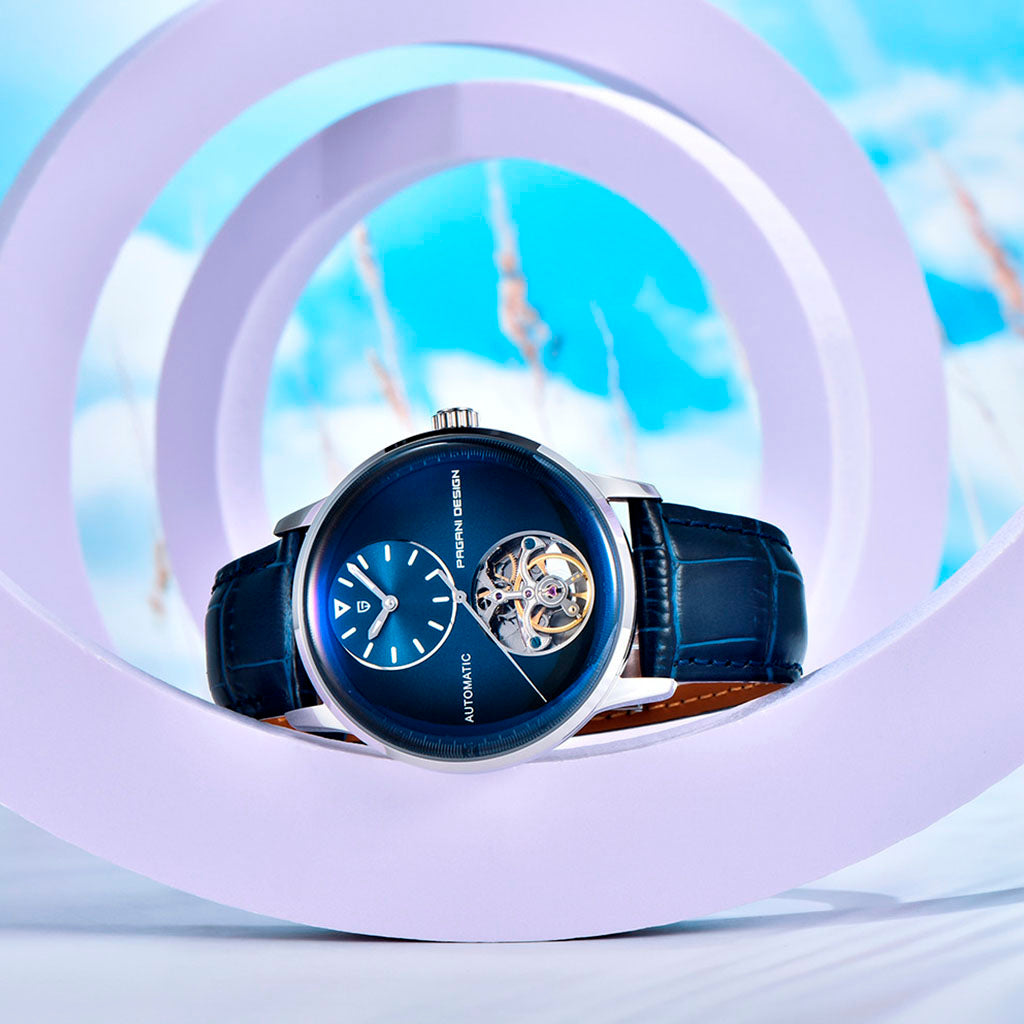 Design Tourbillon Blue